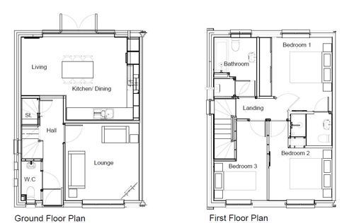 Floor plan for Harrop Mews